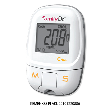 alat cek kolesterol familyDr