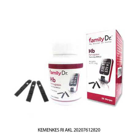 Strip uji cek kadar hemoglobin