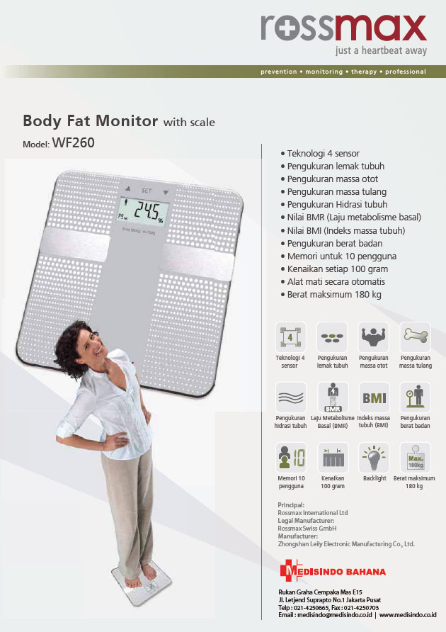Body Fat Monitor rossmax WF260