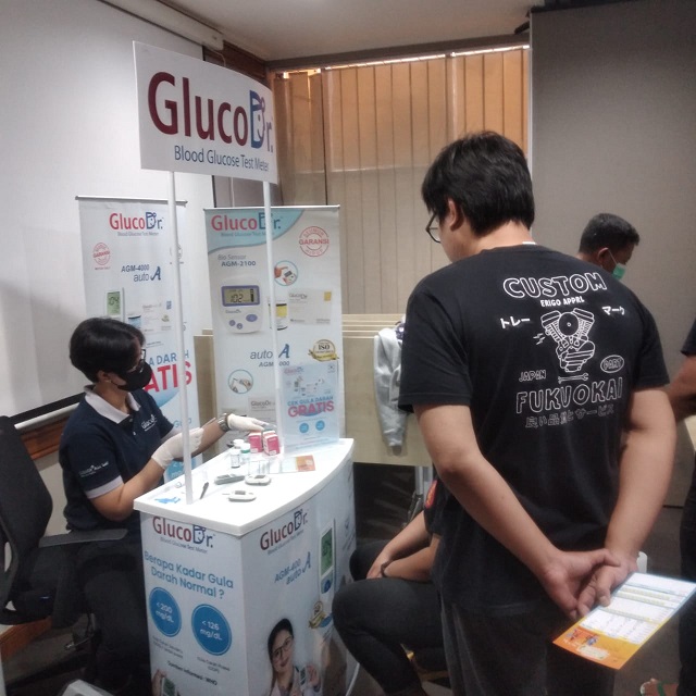 even cek gula darah glucodr di pt sidomuncul dan medisindo bahana