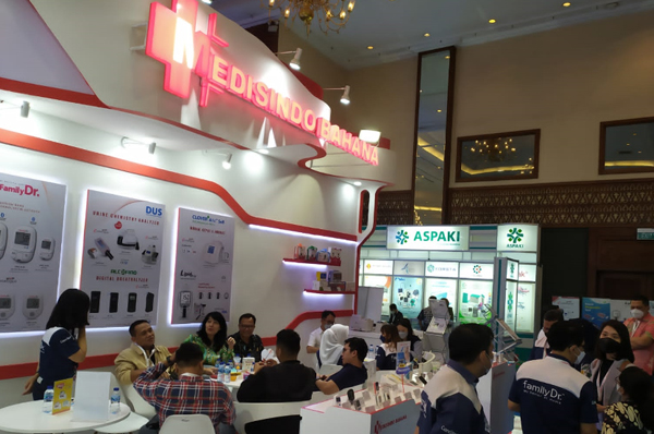 Hospital Exhibition Nov 2022 PT Medisindo Bahana GlucoDr Alat Cek Gula Darah