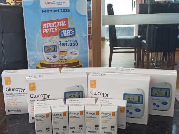 acara periksa gratis gula darah di NRA tour