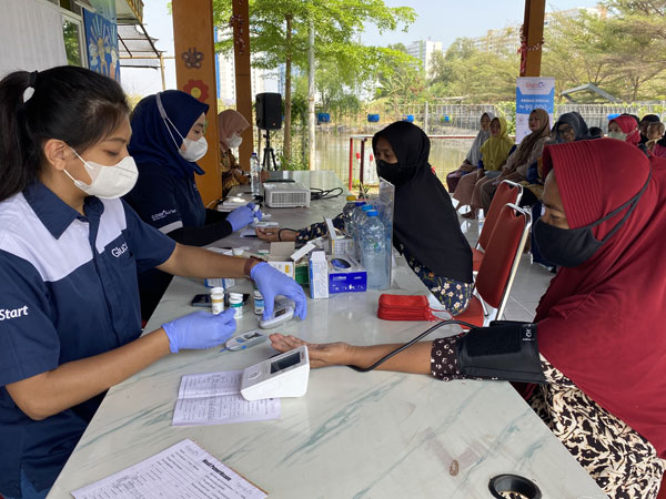 GlucoDr Goes To Community Di Kelurahan Marunda Kecamatan Cilincing Jakarta Utara