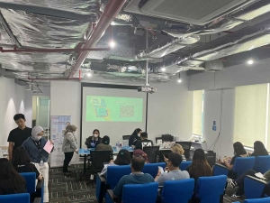 Sesi edukasi "Bahaya Penyakit Diabetes" di Kegiatan Ulang Tahun BliBli