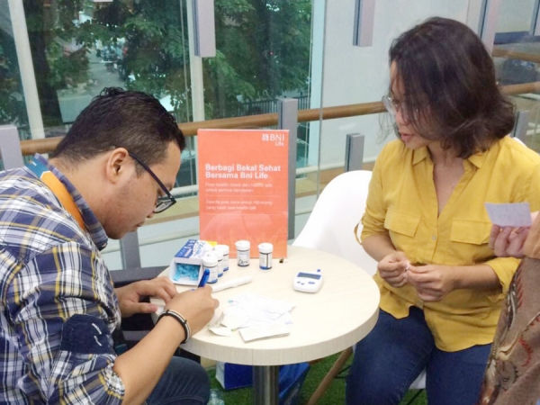 Health Talk “Deteksi Dini Kanker (Serviks dan Prostat)” PT. BNI Life Insurance