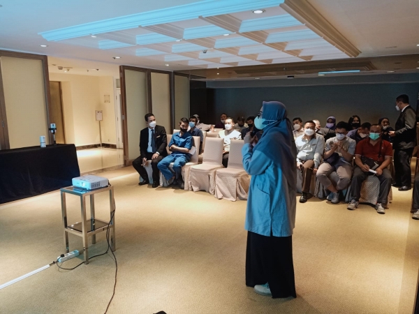 Sesi edukasi mengenai bahaya penyakit diabetes