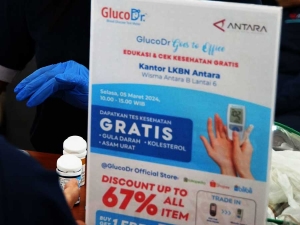 Kegiatan Edukasi Kesehatan dan Tes Kesehatan Gratis  bersama PT Medisindo Bahana di  LKBN Antara