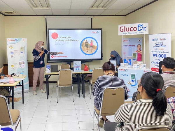 GlucoDr Goes To Office di PT Fast Food Indonesia (KFC)