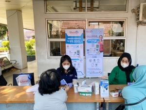 GlucoDr Goes To Community  Di Kelurahan Manggarai, Kecamatan Tebet Jakarta Selatan