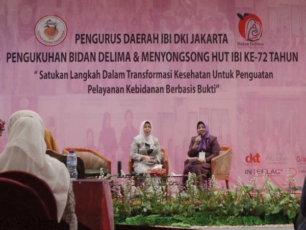 Medisindo Bahana di kegiatan “Pengukuhan Bidan Delima” Propinsi DKI Jakarta