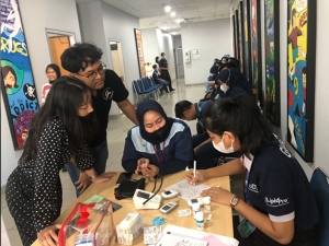 GlucoDr Di Kegiatan ”Summer Fun Day” Binus International School, Simprug